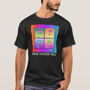 Mens Dk. Tees - Pop Art Wine