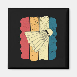 Men's Dminton Funny Vintage Funny Gift Idea Magnet