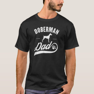 Mens Doberman Dad Dog Owner T-Shirt