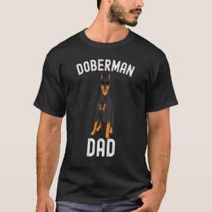 Mens Doberman Dad Men Doberman Owner Dog T-Shirt