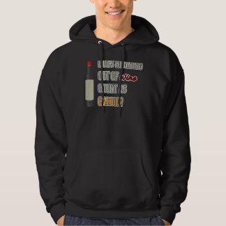 Mens Does Running Out Of Wine Count As Cardio Alco Hoodie