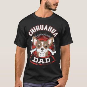 Mens Dog Breed  Chihuahua Dad T-Shirt