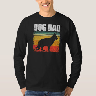 Mens Dog Dad German Shepherd German Shepherd T-Shirt