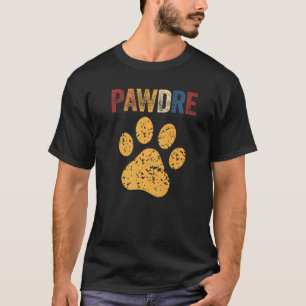 Mens Dog Dad Pawdre Cat Dad Outfit Pets Pet Paw T-Shirt