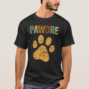 Mens Dog Dad Pawdre Cat Dad Outfit Pets Pet Paw T-Shirt