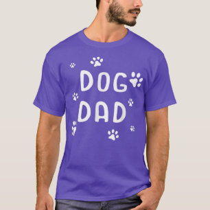 Mens Dog Daddy Fathers Day Puppy Lover Dog Breeder T-Shirt