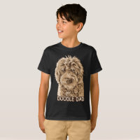 Mens Doodle Dad Goldendoodle Shirt Father's day