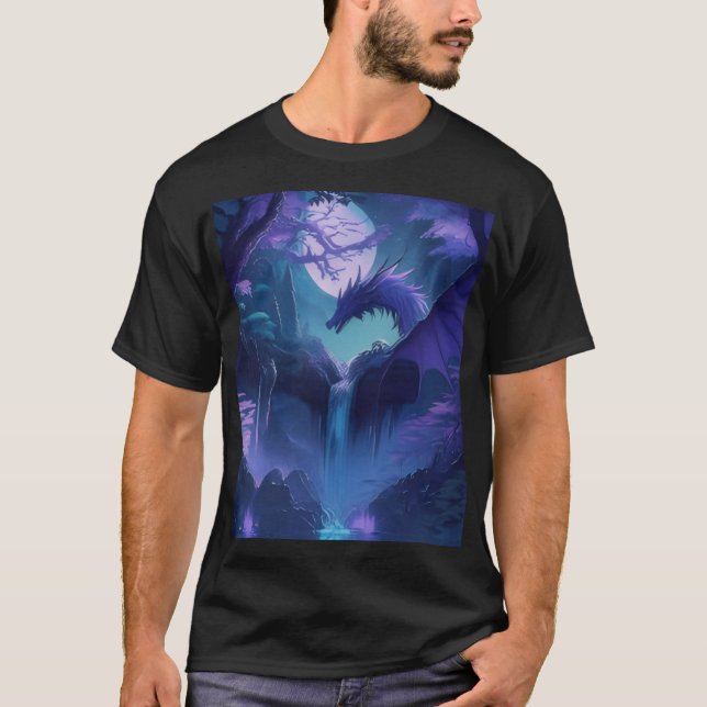 men's dragon t-shirt (Front)
