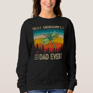 Mens Dragonfly Vintage Best Dragonfly Dad Ever Fa Sweatshirt