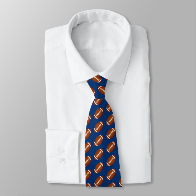 Men's Dress Tie-Sports Football Tie (Tied)