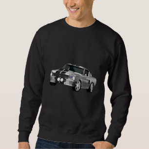 Mens Drifting Car Race Car Enthusiast Sweatshirt