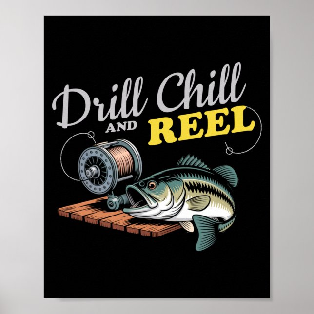 Mens drill chill and reel performance  poster (Front)