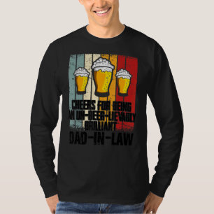 Mens Drink Cheers For Being Un Beer Lievably Dad T-Shirt