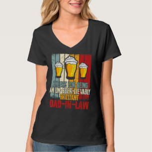 Mens Drink Cheers For Being Un Beer Lievably Dad T-Shirt