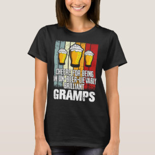 Mens Drink Cheers For Being Un Beer Lievably Gram T-Shirt