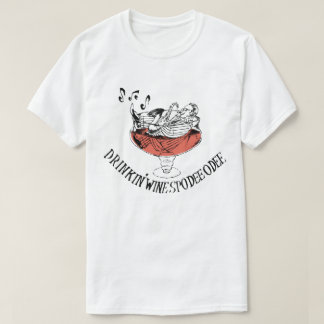 Mens - Drinkin' Wine Spodie Odie T-Shirt