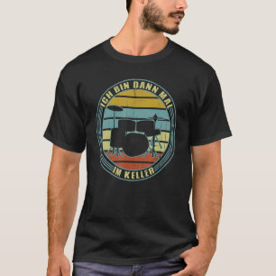 Mens Drummers Drums Saying I Drum Rock Player T-Shirt