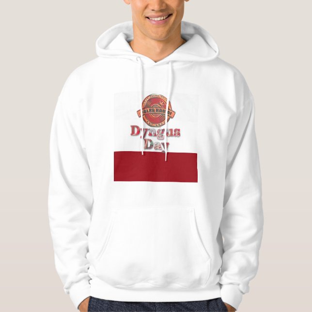 Men's Dyngus Day Polka Radio Hoodie (Front)