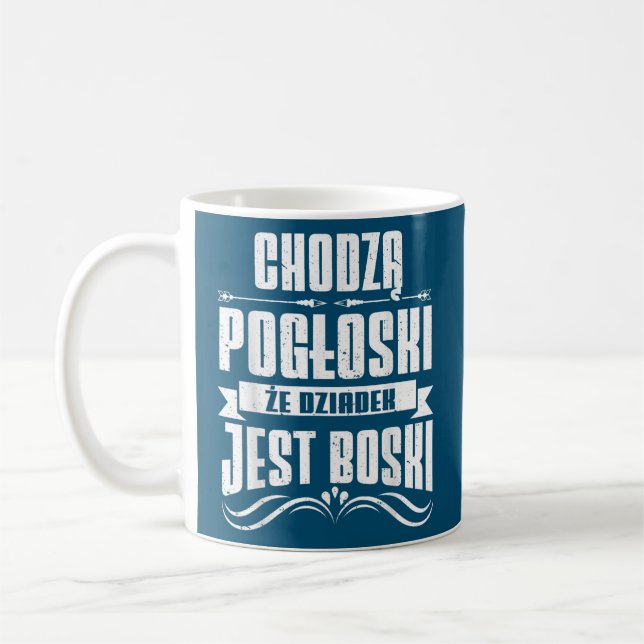Mens Dziadzie Dziadzia Dziadziu Dziadzio Poland Coffee Mug (Left)