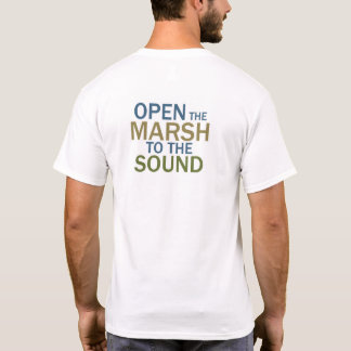 MEN's Edmonds Marsh SALMON T-shirt 2 with Back