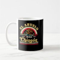 Mens El Abuelo Mas Chingon Funny Mexican Flag Cool