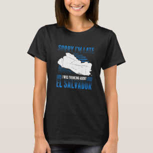Mens El Salvador Salvador Flag Salvadoran T-Shirt