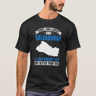 Mens El Salvador Salvador Flag Salvadoran T-Shirt