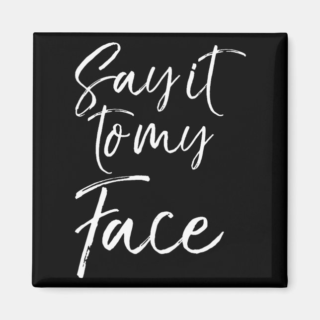 Mens Election Shirt Quote For Women Gift Cute Say  Magnet (Front)