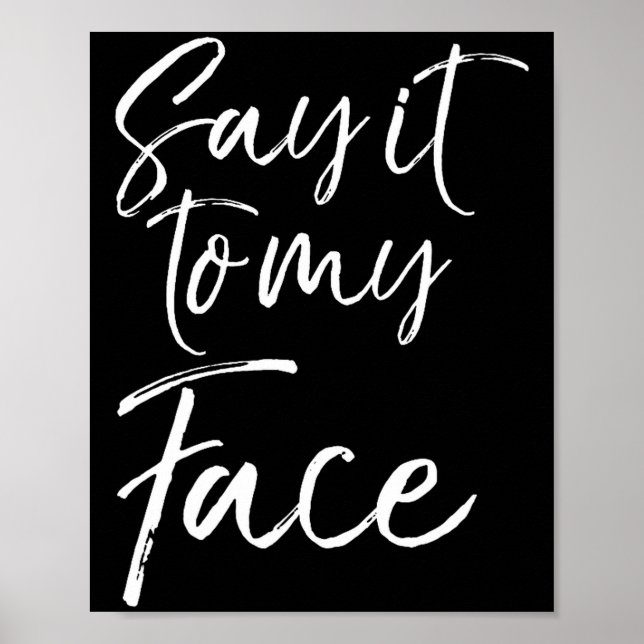 Mens Election Shirt Quote For Women Gift Cute Say  Poster (Front)