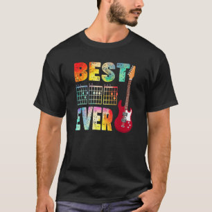 Mens Electric Guitar Chord Guitarist Dad Father Da T-Shirt