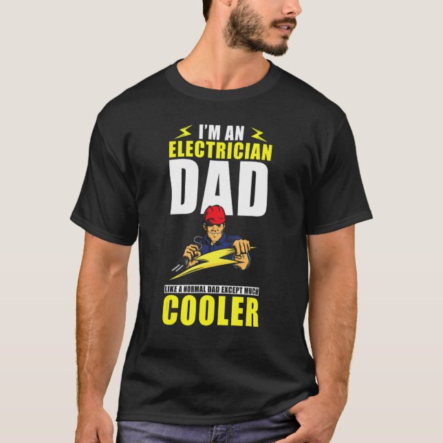 Mens Electrician Dad I´m An Electrician Dad Like A T-Shirt (Front)