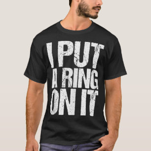 Mens Engagement Gifts Him Engaged Future Husband  T-Shirt
