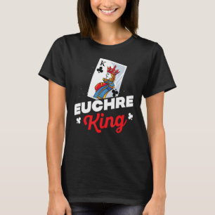 Mens Euchre King His And Hers Matching Couples Eu T-Shirt