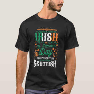 Mens Everyone Is A Little Bit Irish On St. Patrick T-Shirt