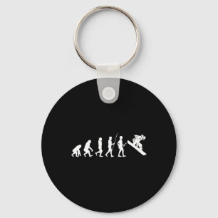 Mens Evolution Snowboard Gift Snowboarder Gift Boa Key Ring