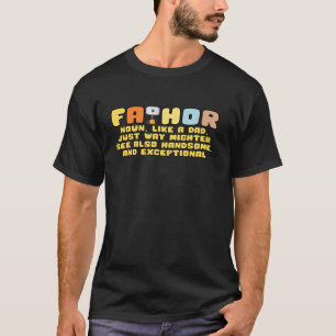 Mens Fa Thor Funny Vikings Father s Day Gift T-Shirt