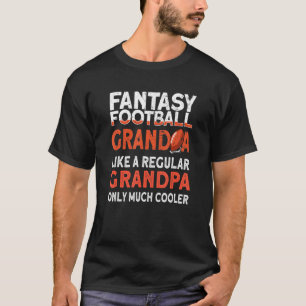 Mens Fantasy Football Grandpa  Fantasy Football 1 T-Shirt
