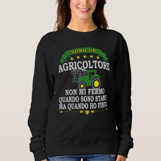 Mens Farm Tractor Driver Dad I'm A Farmer Sweatshirt (Front)