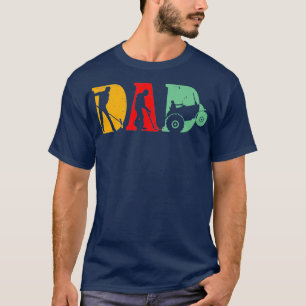 Mens Farming fathers vintage Tractors retro - T-Shirt