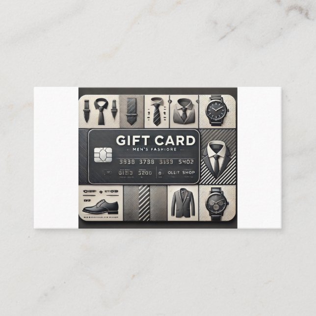 Men's Fashion Store Gift Card – The Perfect Gift f (Front)