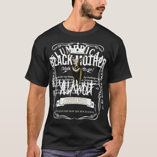 Mens_Fashion_Yelawolf_Cool_Tshirt_Black T-Shirt (Front)