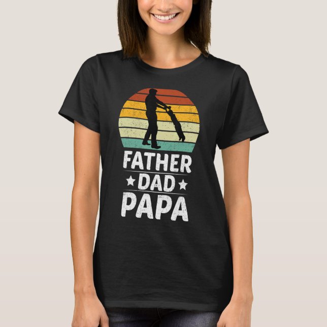 Mens Father Dad Papa T-Shirt (Front)