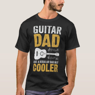 Mens Father Music Guitar Dad Like a Regular Dad B T-Shirt