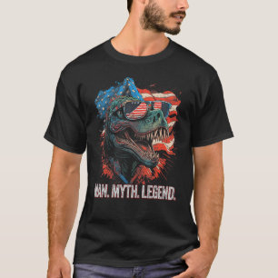 Mens Father s Day Dad Grandpa Uncle The Man Myth L T-Shirt