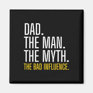 Mens Father&#; s Day Dad The Man The Myth The D In Magnet