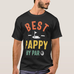 Mens Father's Day Best Pappy By Par Funny Golf Gif T-Shirt