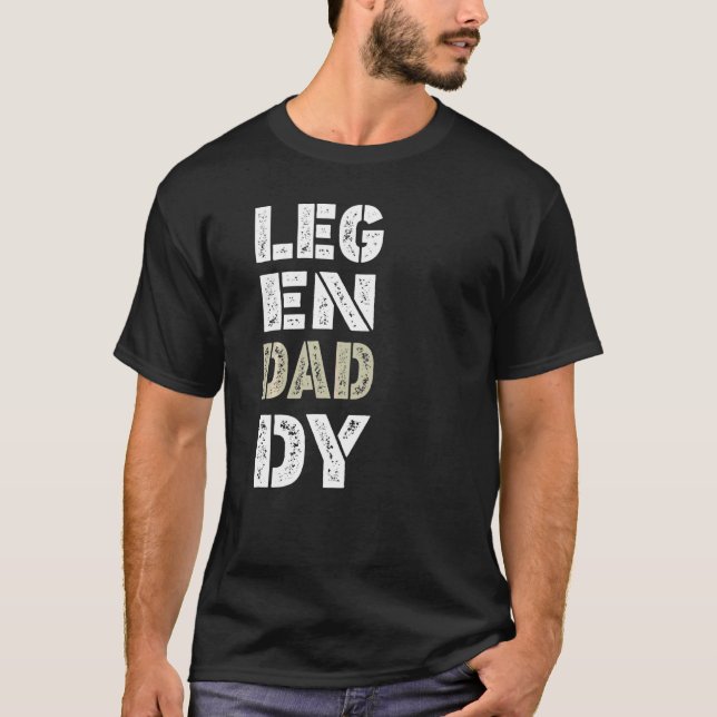 Mens Father's Day Dad And Daughter  They Call Me L T-Shirt (Front)