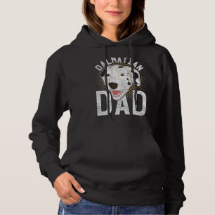 Mens Fathers Day Dalmatian Dad Animal Pet Dog Dal Hoodie