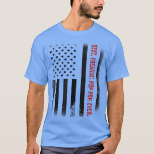 Mens Fathers Day Gift Tee Best Freakin Pop Pop Ev