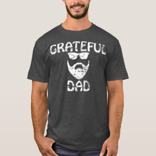 Mens Fathers Day Gifts Distressed Grateful Dad s T-Shirt